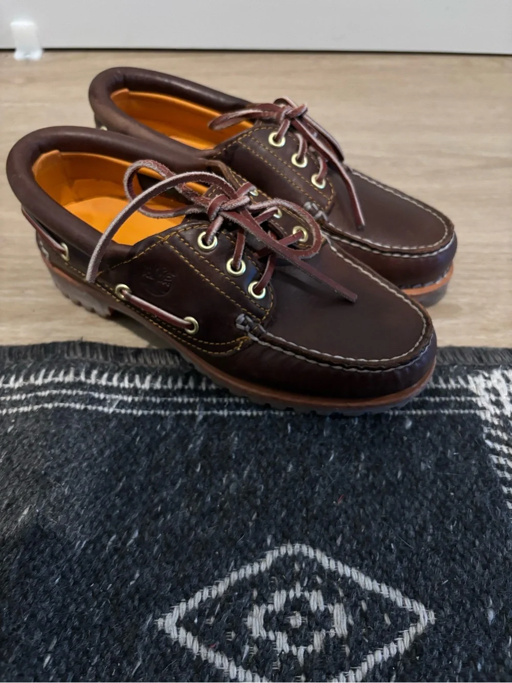 Timberland Noreen Woman’s Classic Brown Leather Boat Shoes